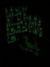 Load image into Gallery viewer, Glow-in-the-Dark Skeleton Bird T-Shirt
