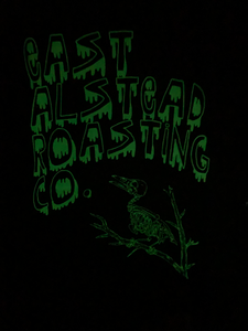 Glow-in-the-Dark Skeleton Bird T-Shirt