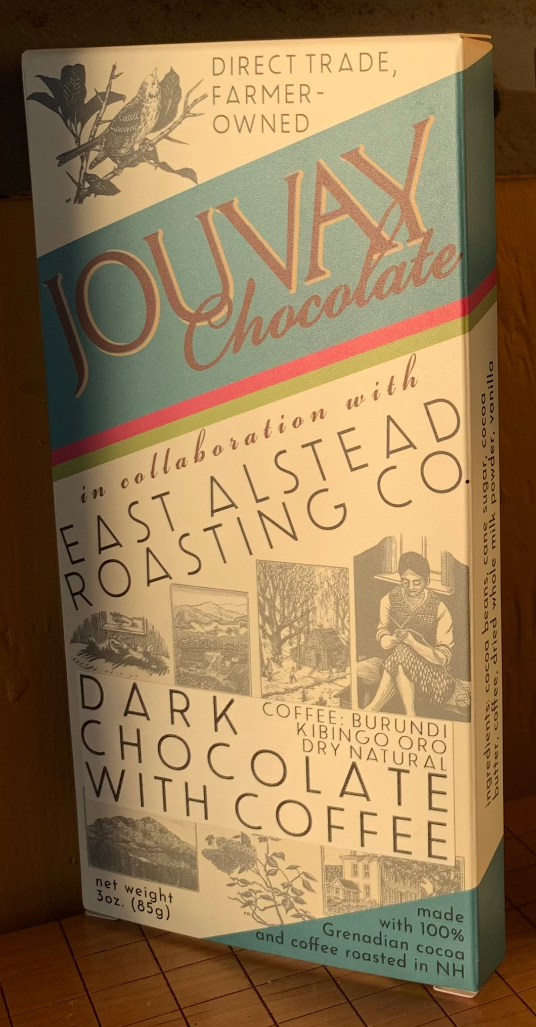 JOUVAY CHOCOLATE BAR w/EARC COFFEE
